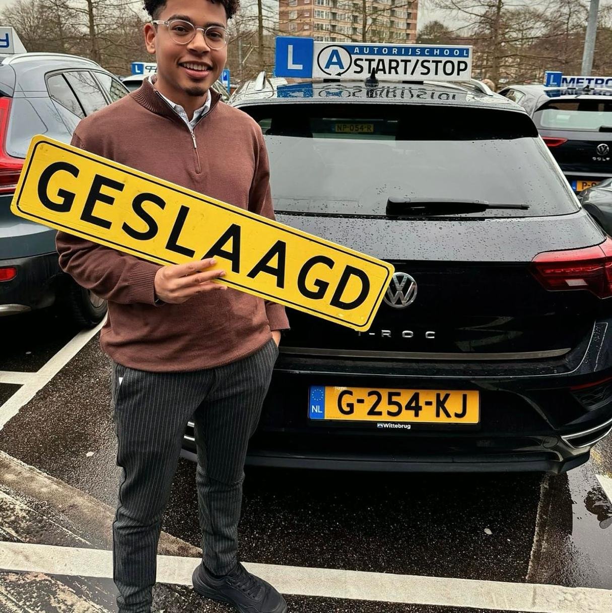 Geslaagd: Justi