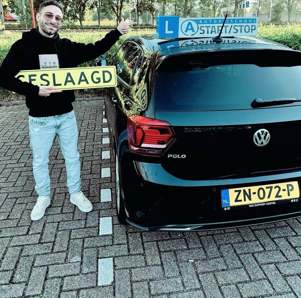 Geslaagd: Samir
