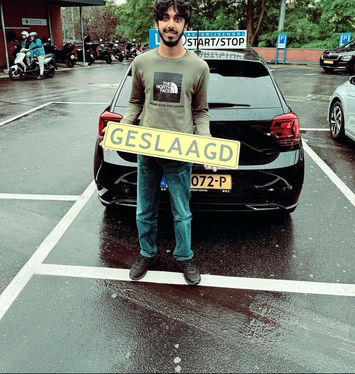 Geslaagd: Omar